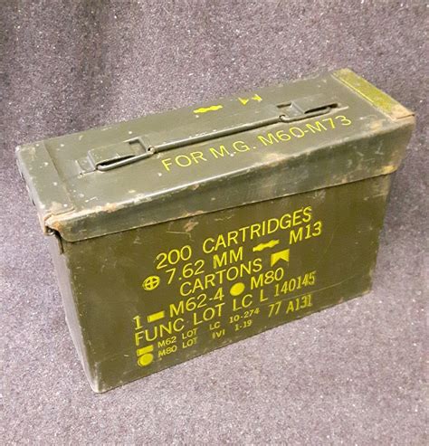 30 cal ammunition box